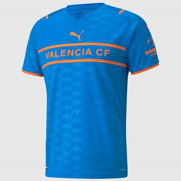 Tailandia Camiseta Valencia Replica Tercera Ropa 2021/22